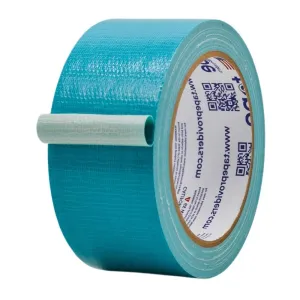 MAT Duct Tape Teal Blue Industrial Grade, 2 inch x 60 ft. Waterproof, UV Resistant for Crafts, Home Improvement, Repairs, & Projects
