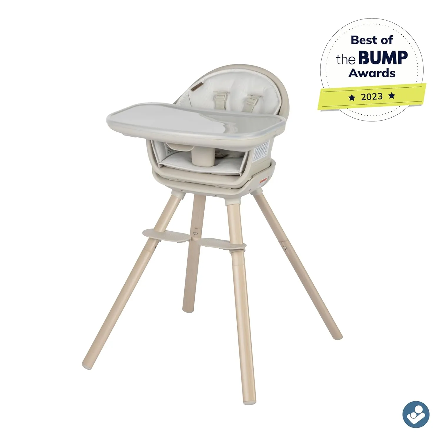 Maxi-Cosi Swift Baby Play Yard with Mat & Moa 8-in-1 Highchair: Playground Indoor Playset for Babies & Toddlers with Bassinet Bedside Sleeper