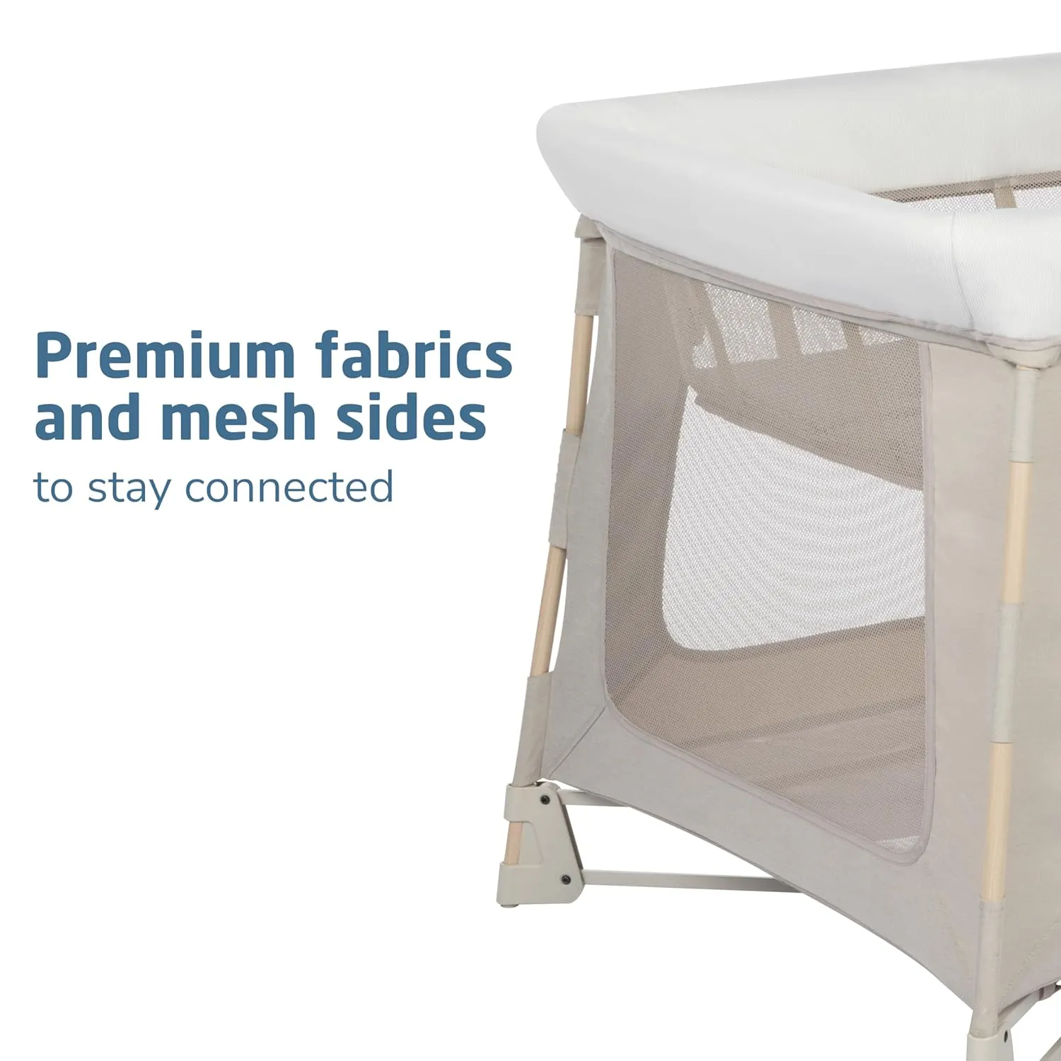 Maxi-Cosi Swift Baby Play Yard with Mat & Moa 8-in-1 Highchair: Playground Indoor Playset for Babies & Toddlers with Bassinet Bedside Sleeper