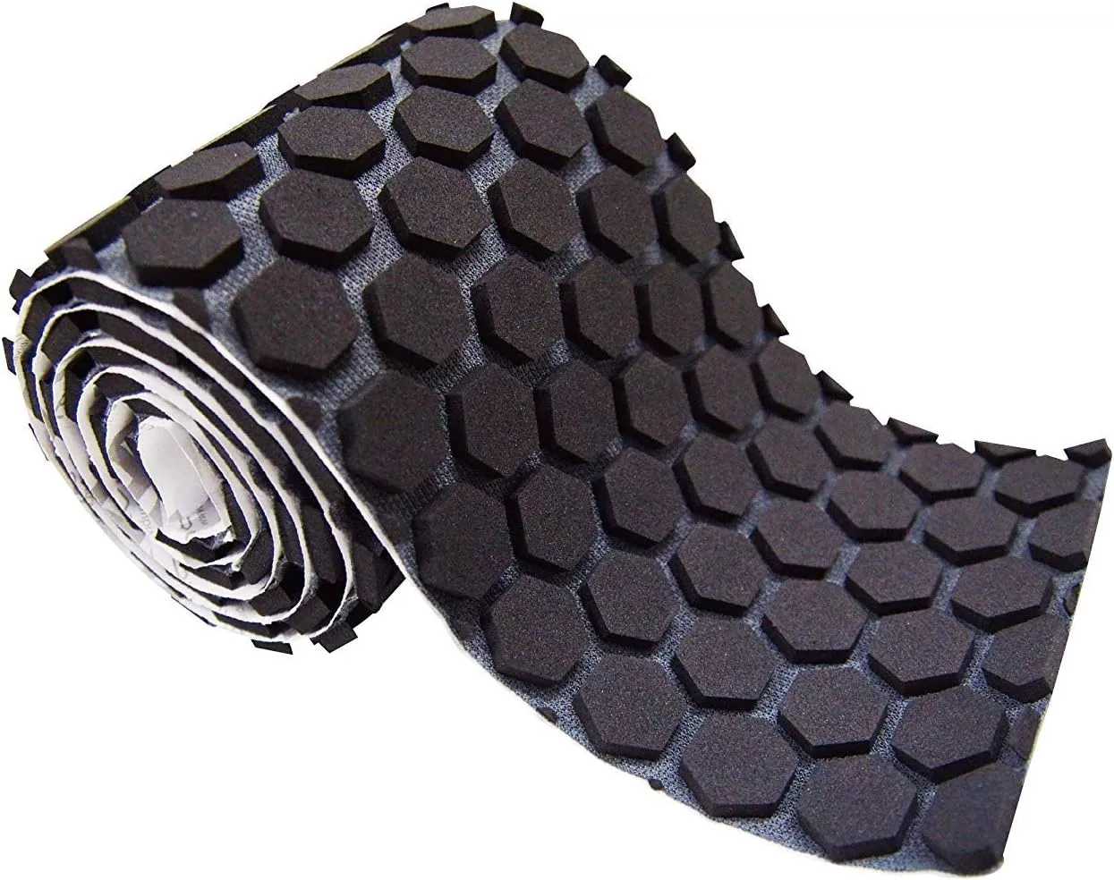 McDavid 6650 Hex Skin Protective Padded Performance Tape Roll, Black, One Size