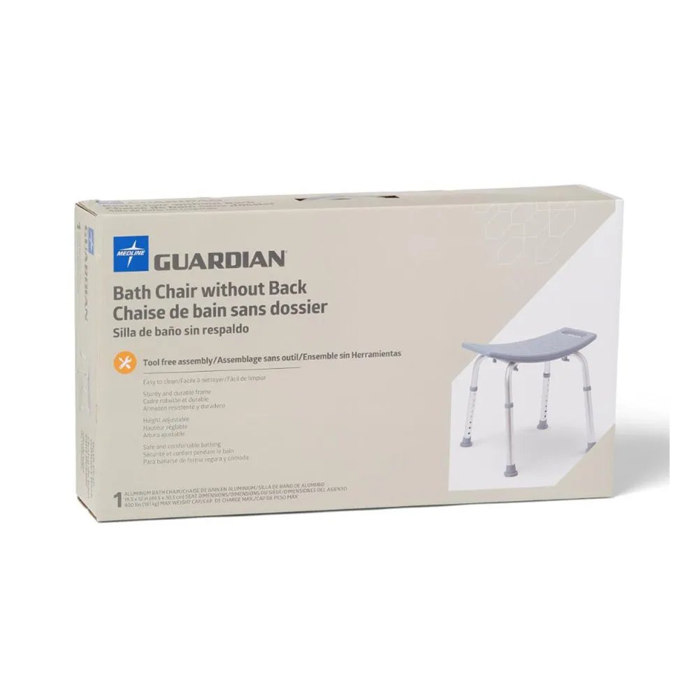 Medline Folding Shower Chair Without Back