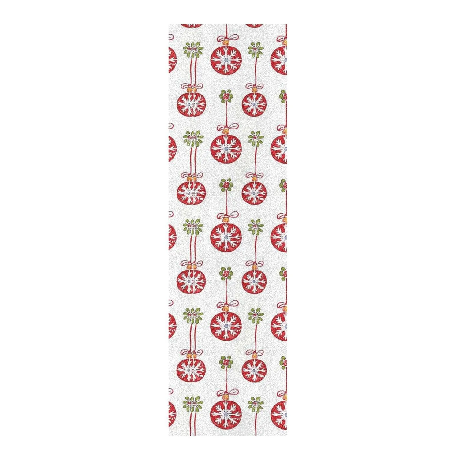 Merry Christmas Deco Ball Red Designed Skateboard Grip Tape roll Decorative Waterproof Anti Slip Cruiser Grip Tape Papel de lija para patinetas 33×9 Inch