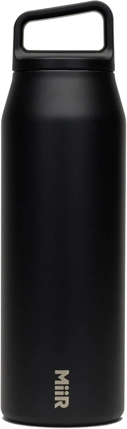 MiiR Wide Mouth Water Bottle - 32oz Insulated Water Bottle in Stainless Steel with Double Wall Vacuum Insulation, Leakproof Design, Keeps Drinks Hot or Cold