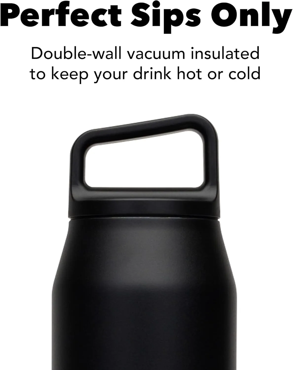 MiiR Wide Mouth Water Bottle - 32oz Insulated Water Bottle in Stainless Steel with Double Wall Vacuum Insulation, Leakproof Design, Keeps Drinks Hot or Cold