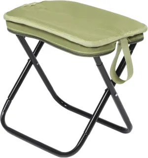 Mipcase Mini Portable Folding Stool: Lightweight Carbon Steel Oxford Fabric Chair for Outdoor Camping Fishing Hiking Travel Compact and Convenient