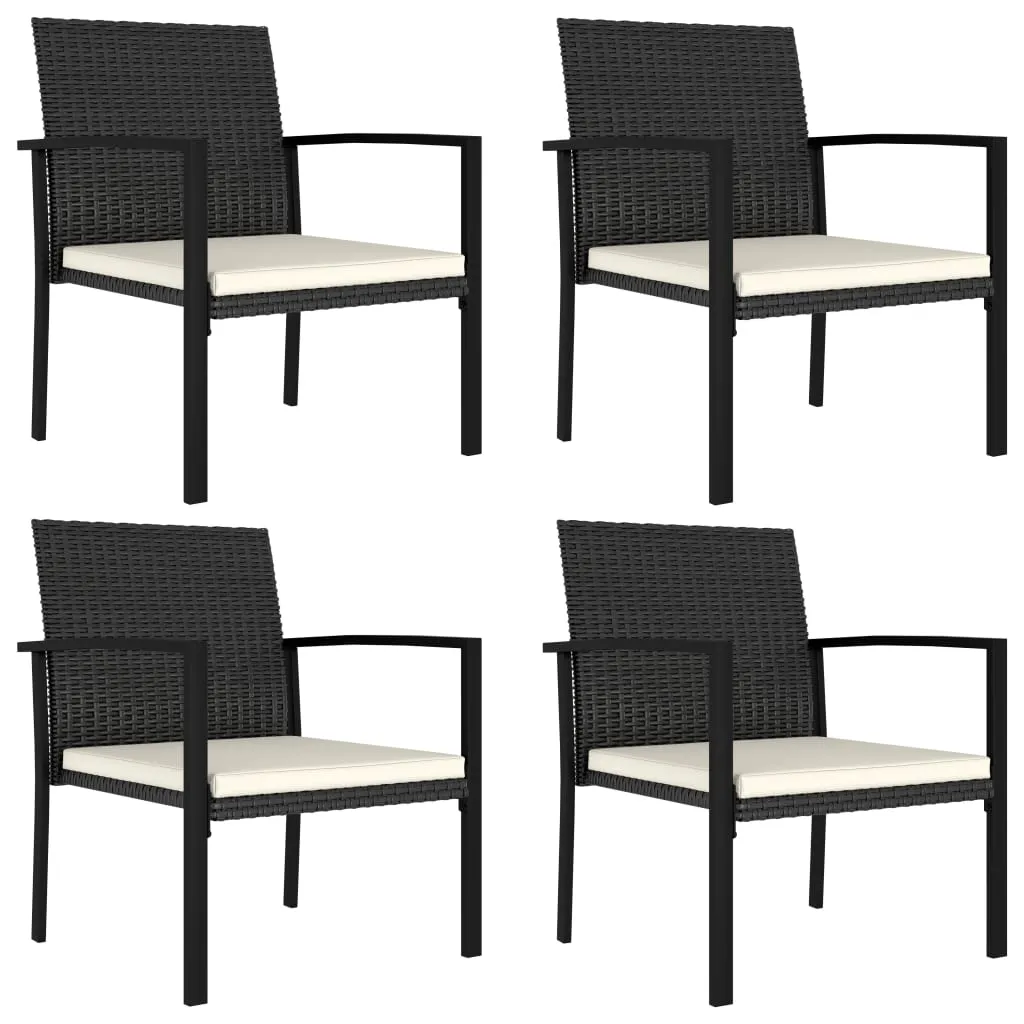 Modern Dining Chairs Outdoor Patio Rattan Dining Chair Poly Rattan