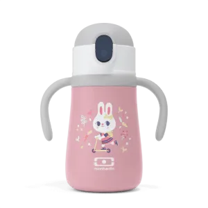 Monbento  MB Stram Insulated Kids Bottle-Pink Bunny