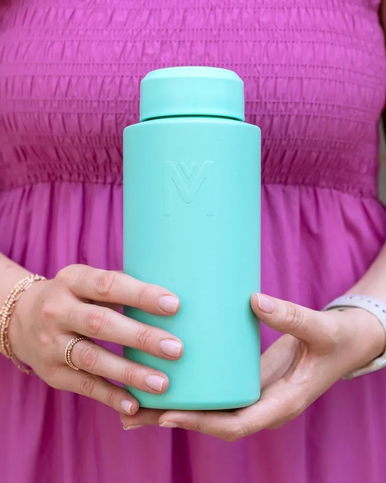 MontiiCo Fusion 1L drink bottle flask - lagoon