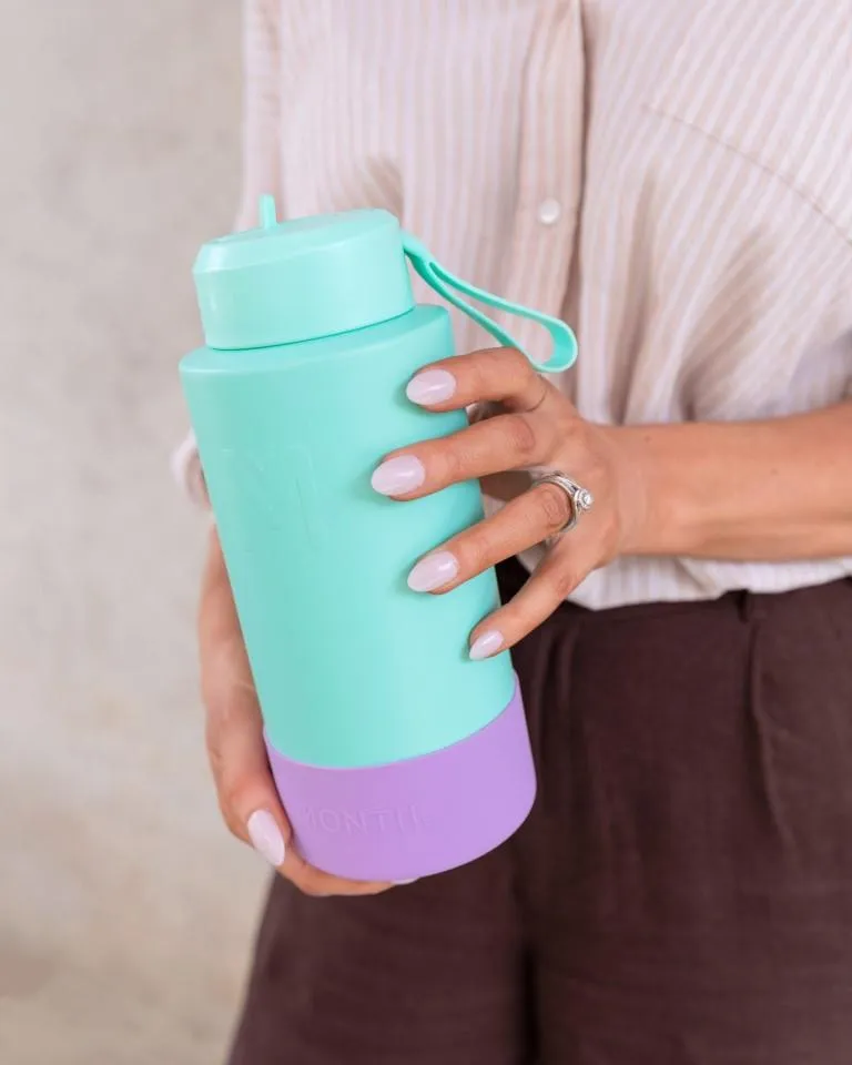 MontiiCo Fusion 1L drink bottle sipper - lagoon