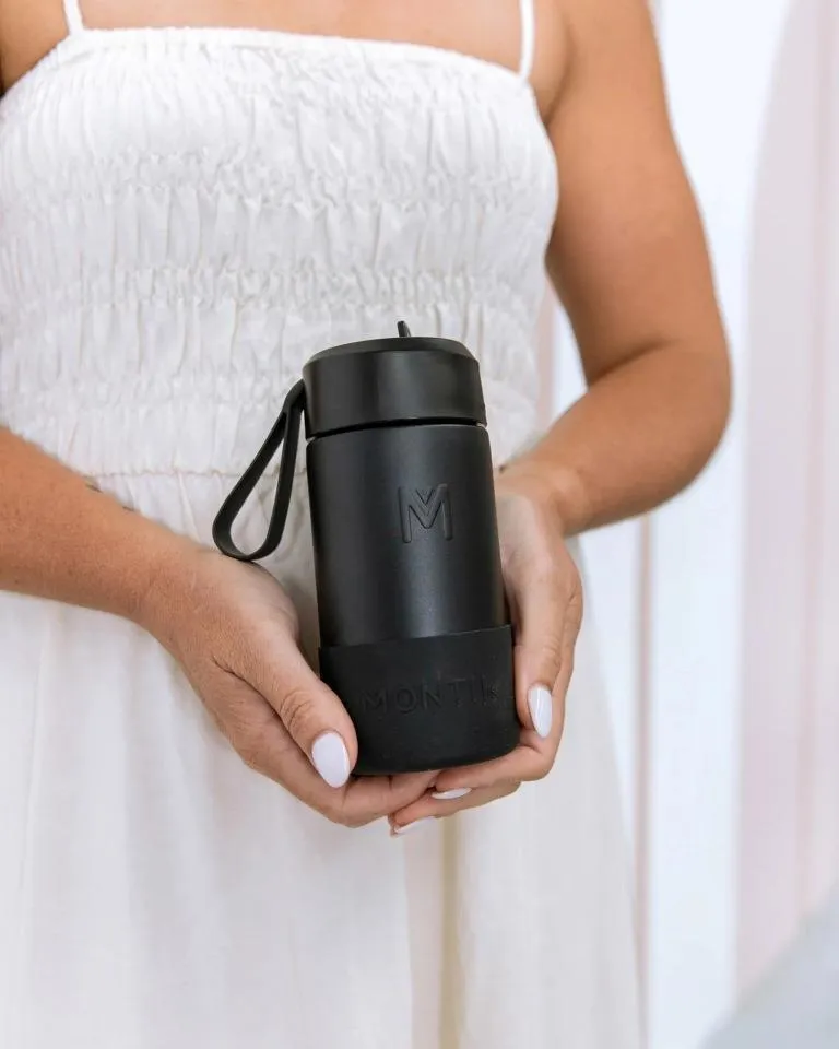 MontiiCo Fusion 350ml drink bottle sipper - midnight