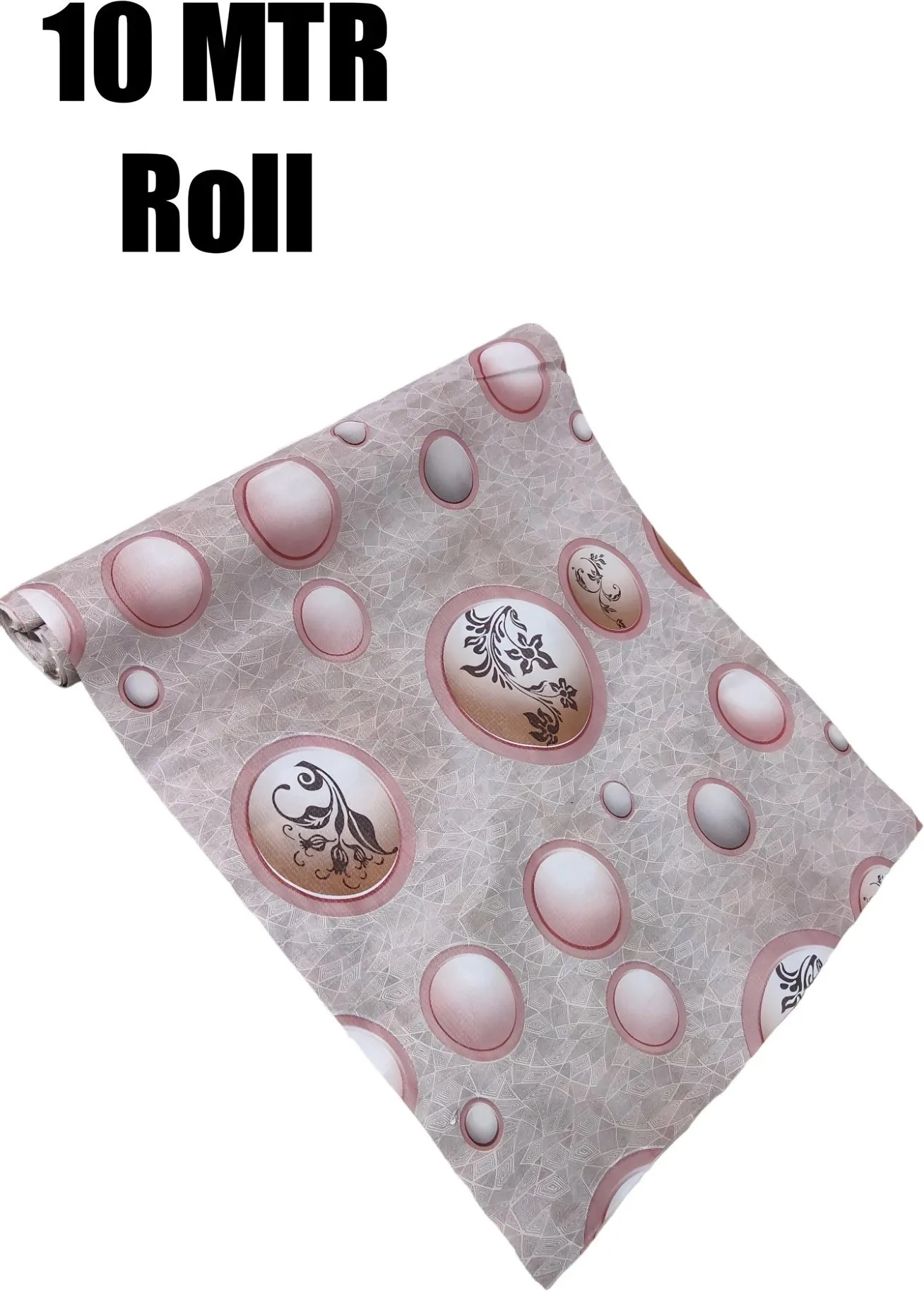 Mopak Decor Polyester Solid Drop Fridge Mat & Cover - Pack of 1 (10 Meter).