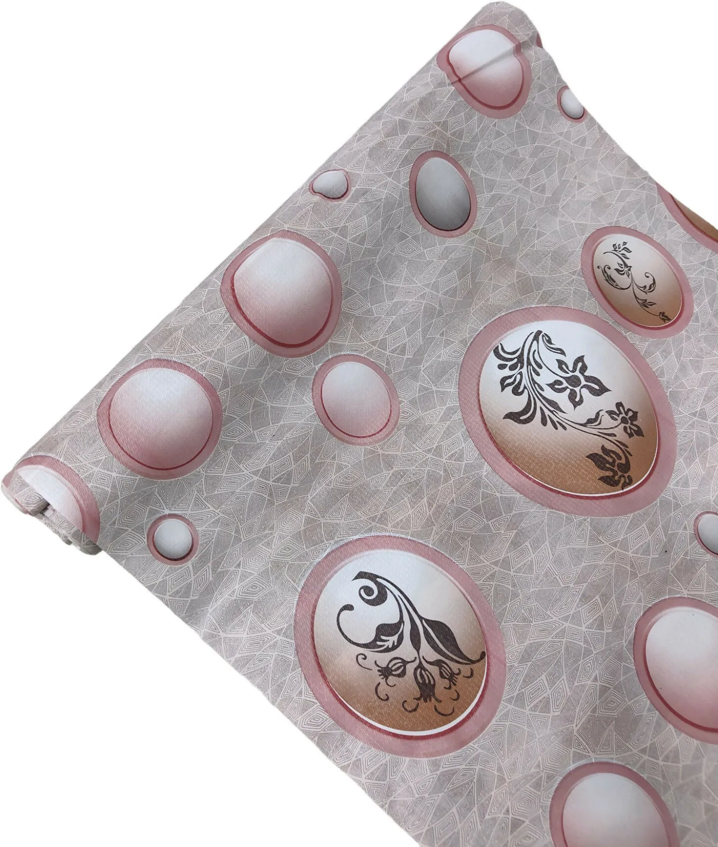 Mopak Decor Polyester Solid Drop Fridge Mat & Cover - Pack of 1 (10 Meter).