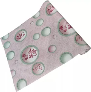 Mopak Decor Polyester Solid Drop Fridge Mat & Cover - Pack of 1 (5 Meter).