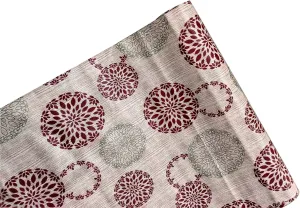 Mopak Decor Polyester Solid Fridge Mat & Cover - 50045 (Brown)