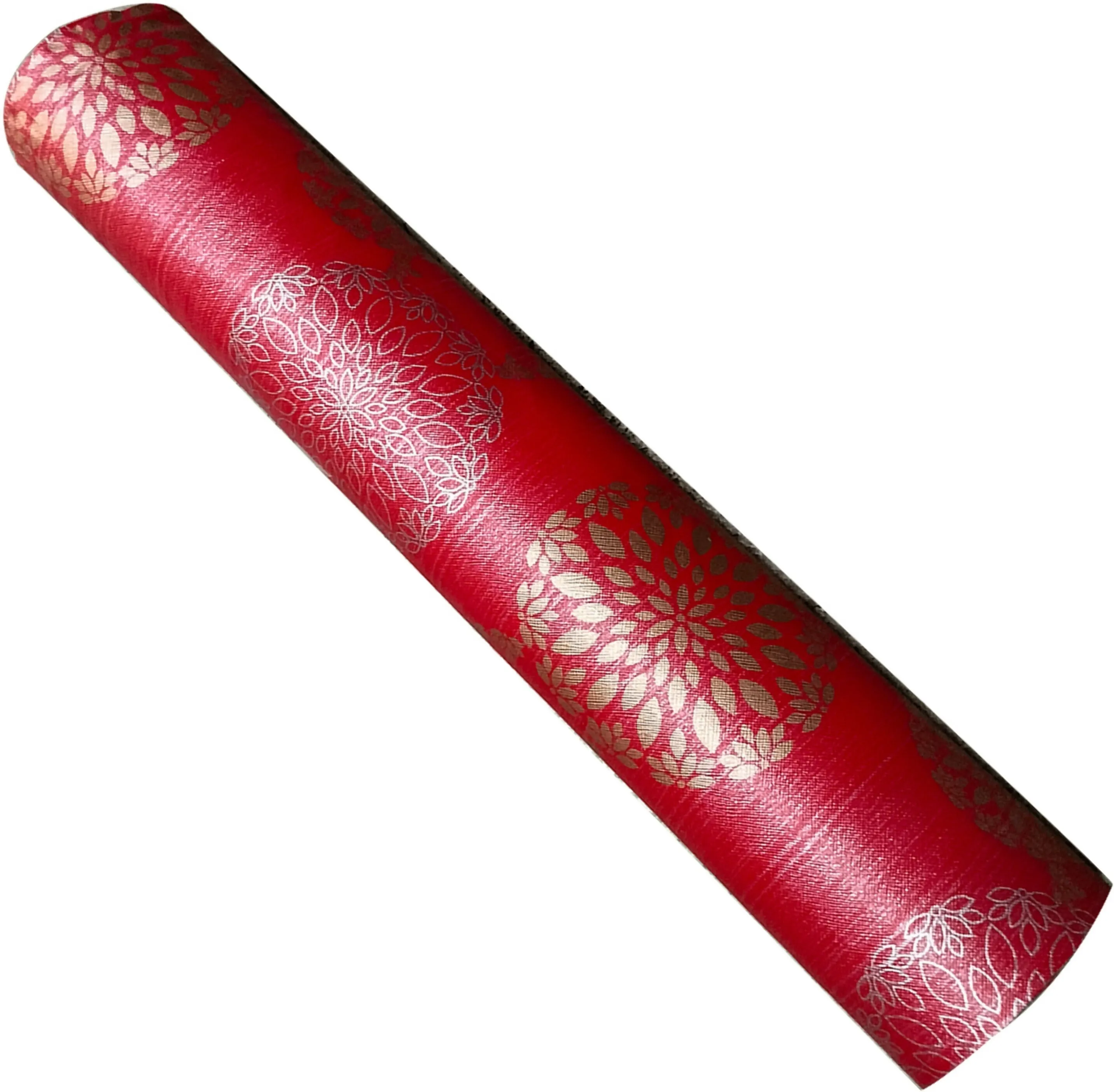 Mopak Decor Polyester Solid Fridge Mat & Cover - 50045 (Red)