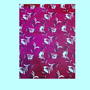 Mopak Decor Polyester Solid Fridge Mat & Cover - (Pink)