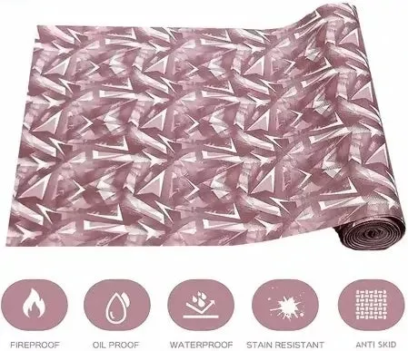 Mopak Decor Polyester Solid Kenchi Fridge Mat & Cover - Pack of 1 (10Meter).