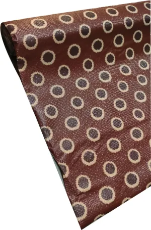mopak decor Shelf Liner 4M used for Wardrobe kitchen cabinet Drawer Slab Roll - 45x400 cm(brown)