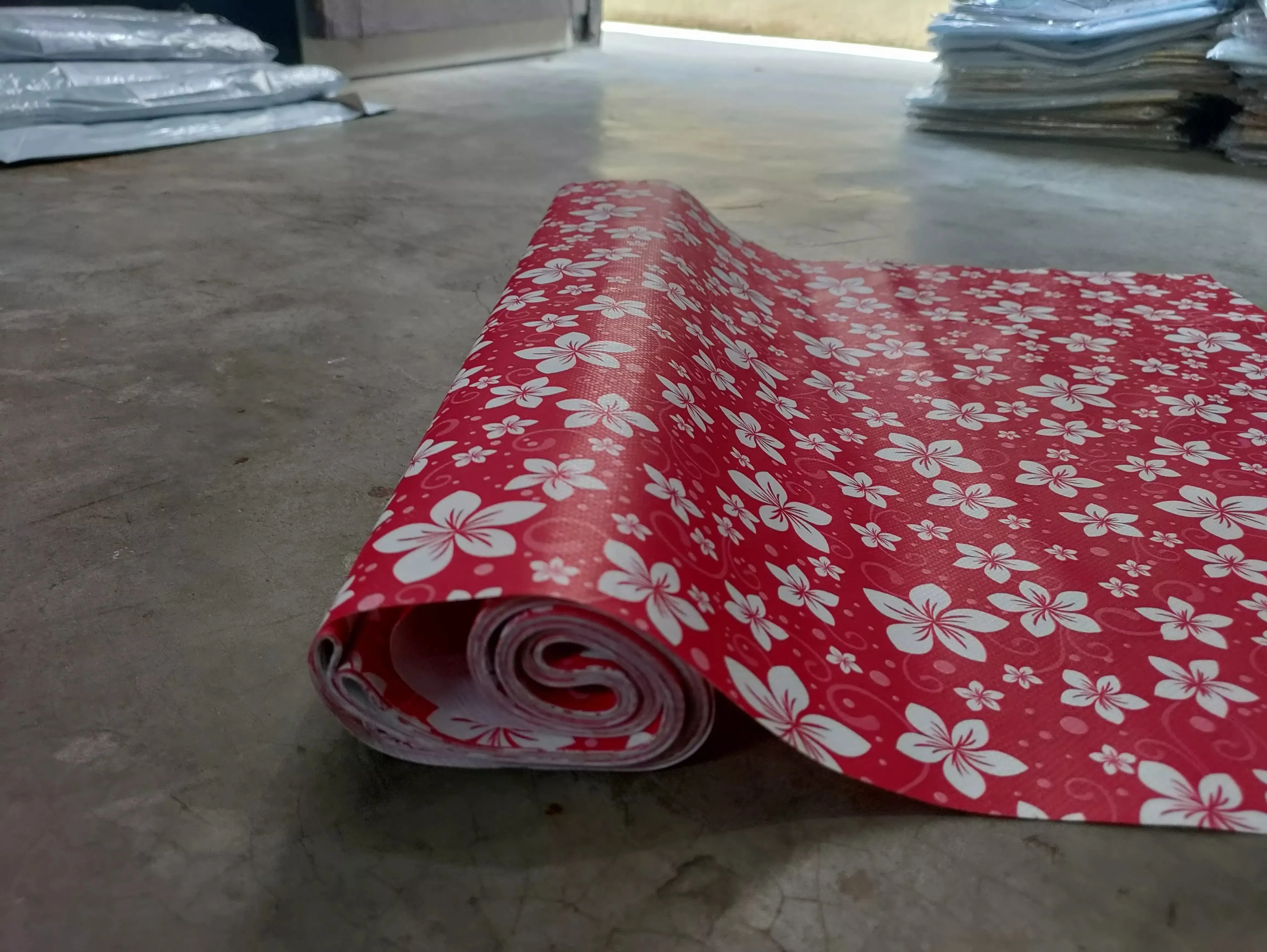 Mopak Decor Shelf Liner 4M used for Wardrobe kitchen cabinet Drawer Slab Roll - ( 45x400cm) (Maroon Mini)
