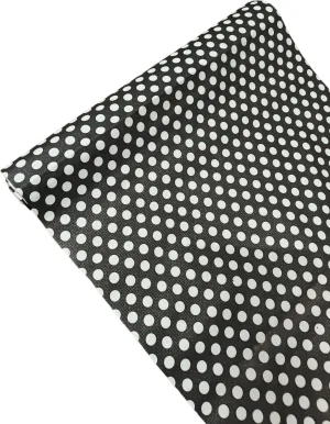 Mopak Decor ShelfLiner used for Wardrobe kitchen cabinet Drawer Slab Roll (Black Dot)
