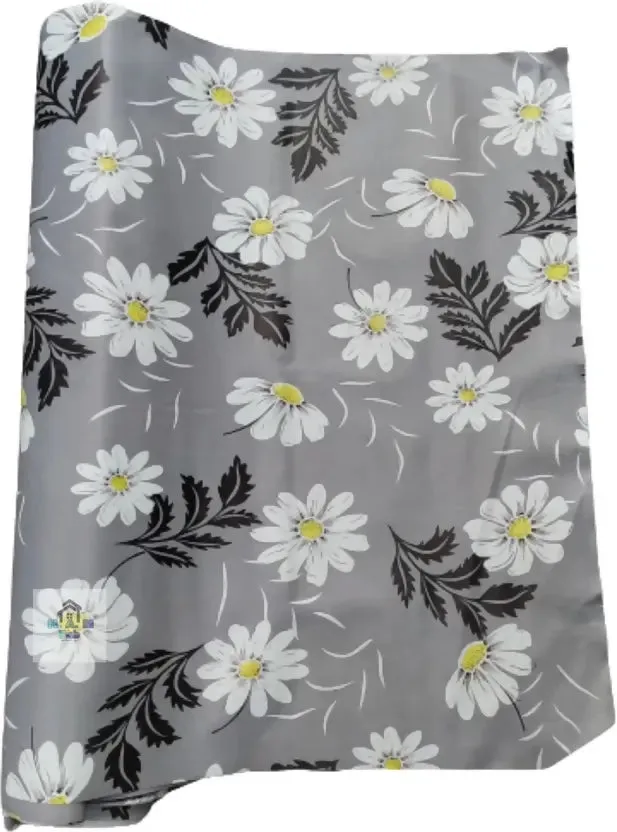 Mopak Decor ShelfLiner used for Wardrobe kitchen cabinet Drawer Slab Roll (Grey Flower)