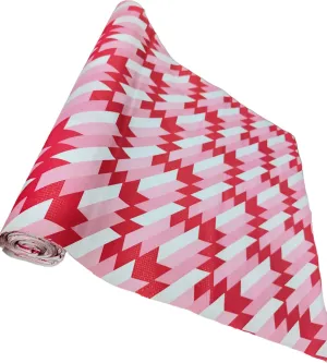 Mopak Decor ShelfLiner used for Wardrobe kitchen cabinet Drawer Slab Roll (Pink White Cut)