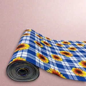 Mopak Decor ShelfLiner used for Wardrobe kitchen cabinet Drawer Slab Roll (Sun Flower)