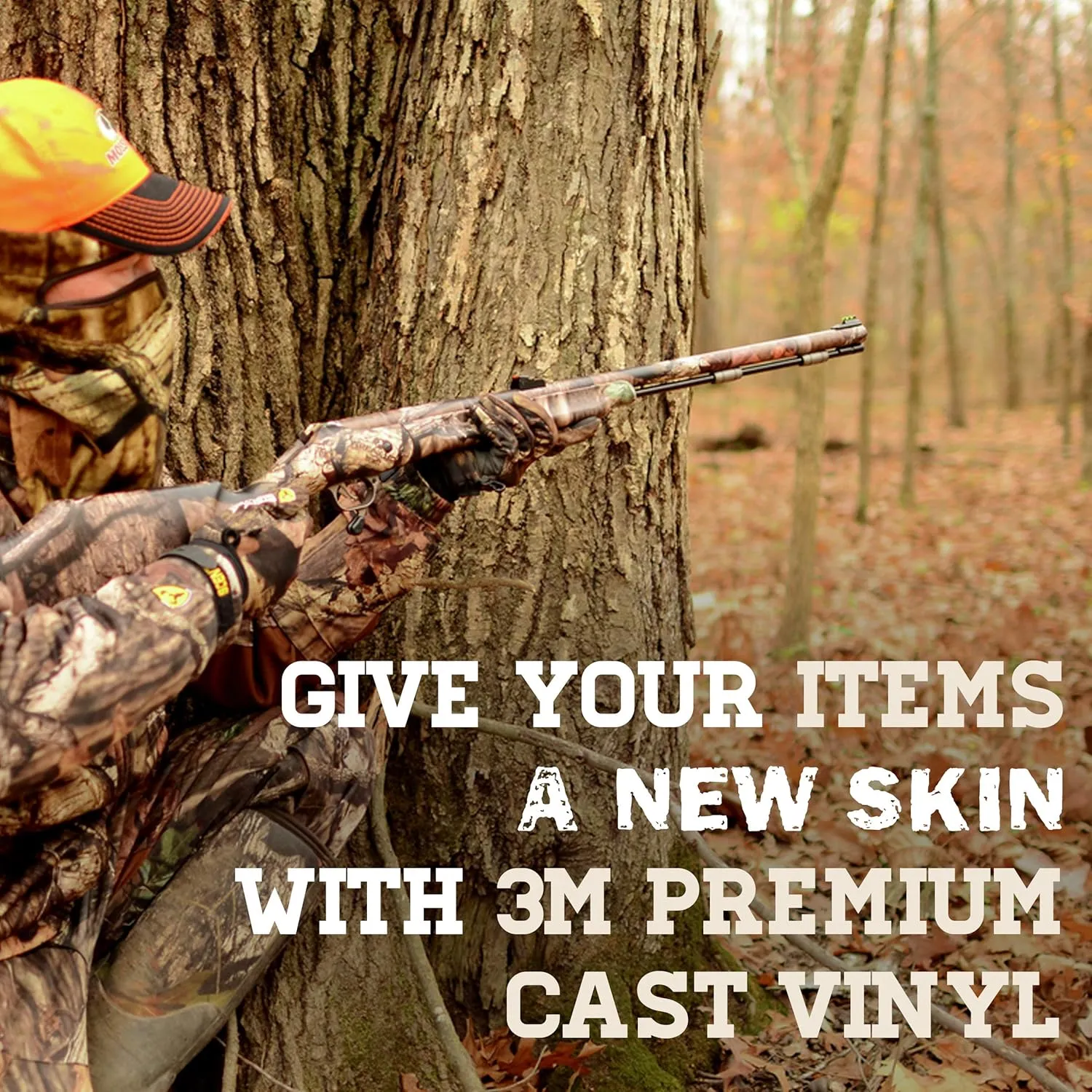 Mossy Oak - 14003-7-BU Graphics 6" x 7' Break-Up Camouflage Tape Roll - Camo Vinyl with a Matte Finish - Ideal for Covering Guns, Bows, Cameras, and Other Hunting Accessories. Squeegee Included.