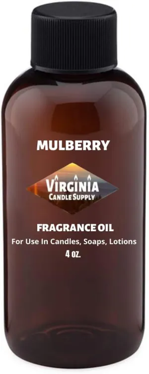 Mulberry Fragrance Oil (4 oz Bottle) for Candle Making, Soap Making, Tart Making, Room Sprays, Lotions, Car Fresheners, Slime, Bath Bombs, Warmers