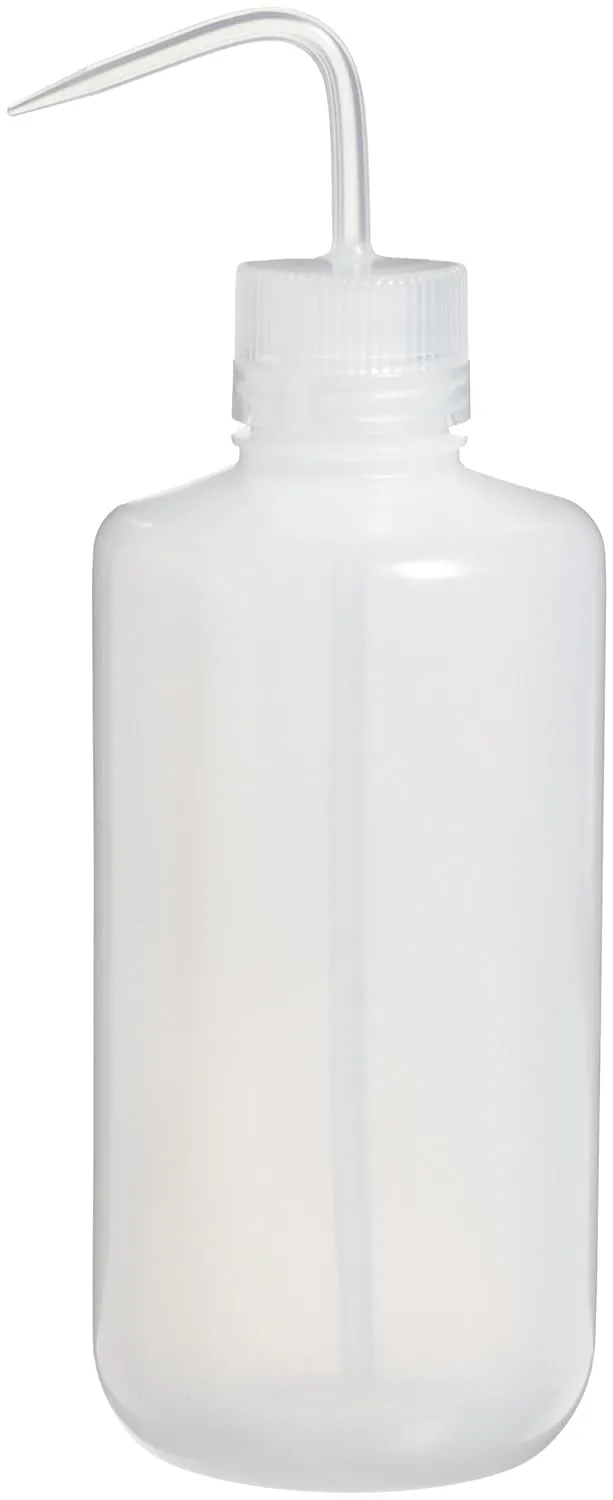 Nalgene 2401-1000 Economy Wash Bottle, LDPE, 1000mL (Pack of 4)