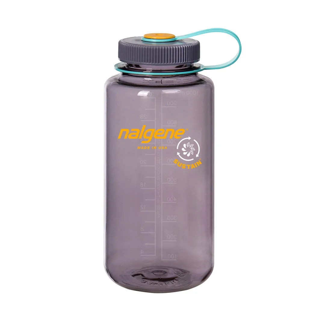 Nalgene - Wide Mouth Tritan 16oz / 1L Water Bottle - Aubergine