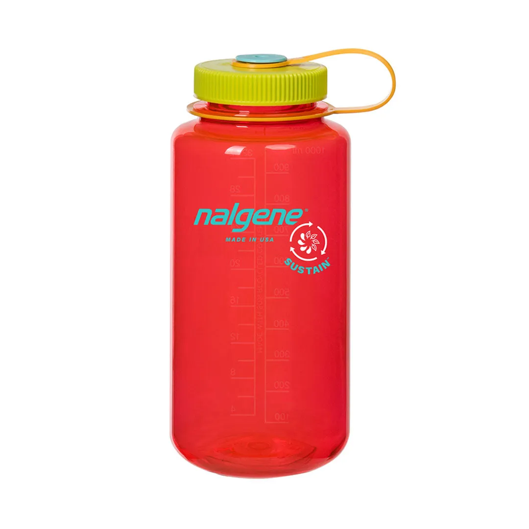 Nalgene - Wide Mouth Tritan 1L Water Bottle - Pomegranate