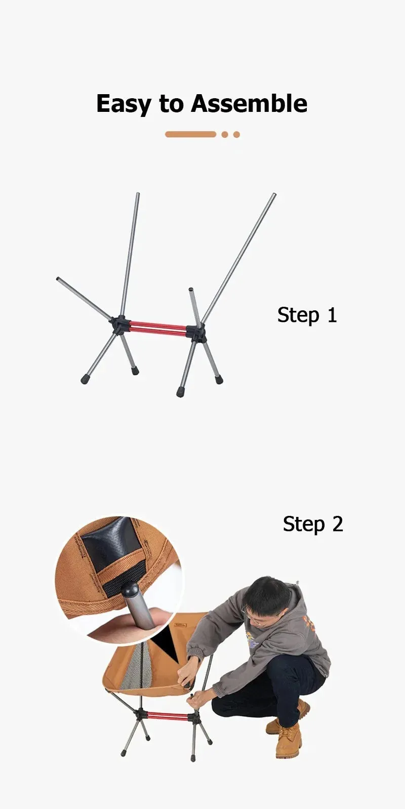 Naturehike Ultralight Portable Folding Camping Chair