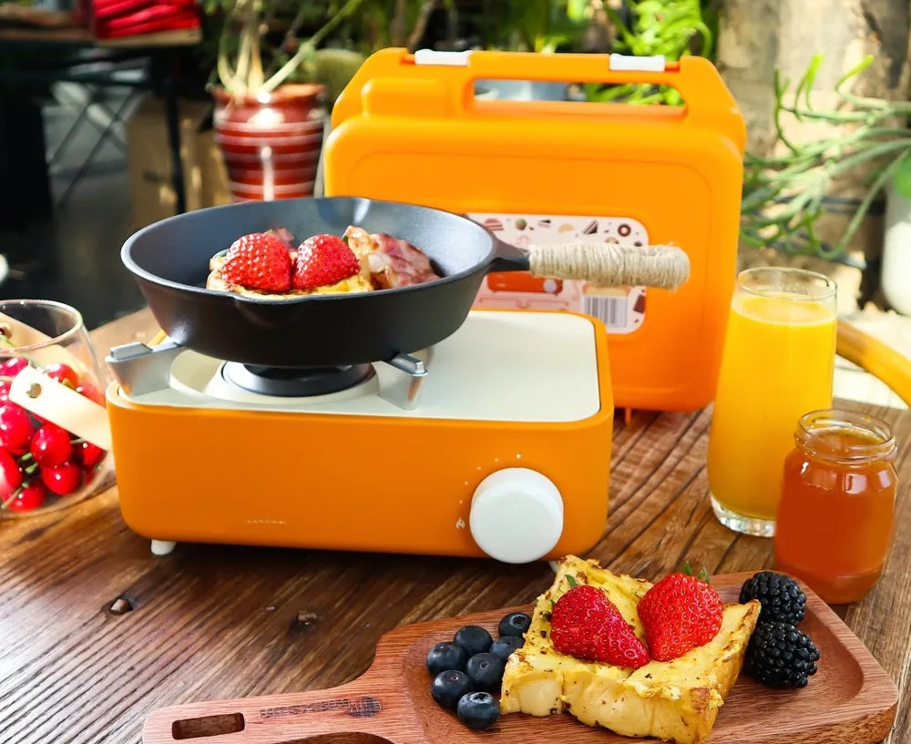 New Maixian Outdoor Mini Tea Cooking Grilled Meat Ins Wind Gas Stove