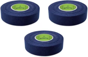 New Renfrew 3 Pack Roll Navy Blue Hockey Stick Shaft Blade Bat Sports Tape