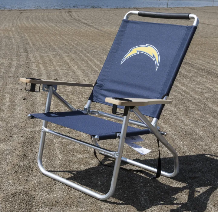 NFL Licensed Logo Beach Chair