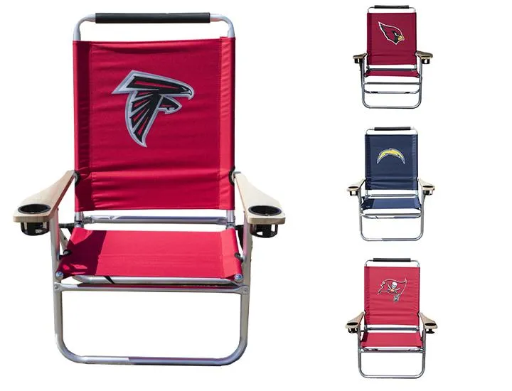 NFL Licensed Logo Beach Chair