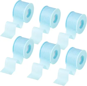 Nuanchu 6 Rolls Removal Silicone Blue Tape Reusable Adhesive Waterproof Silicone Tape(1 Inch x 3.9 Yards)