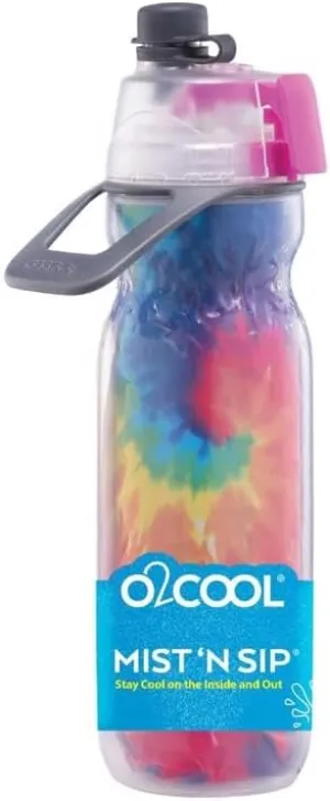 O2COOL Mist 'N Sip Artic Squeeze Insulated 20 oz. Water Bottle 1 pk