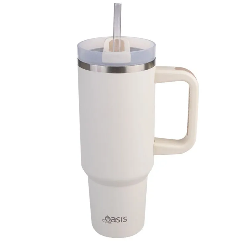 Oasis Stainless Steel Double Wall Insulated "Commuter" Travel Tumbler 1.2L