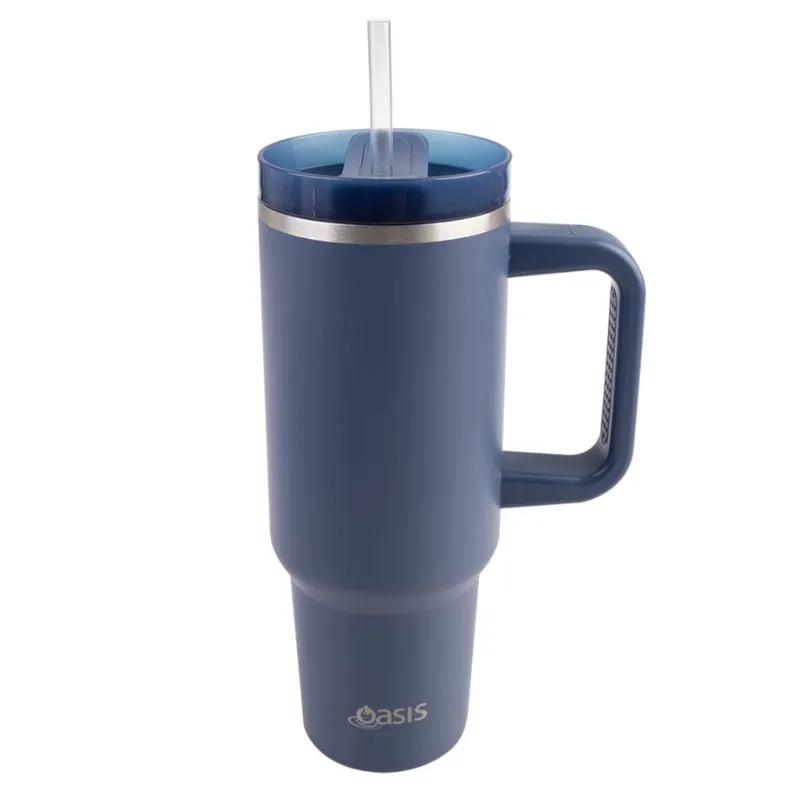Oasis Stainless Steel Double Wall Insulated "Commuter" Travel Tumbler 1.2L