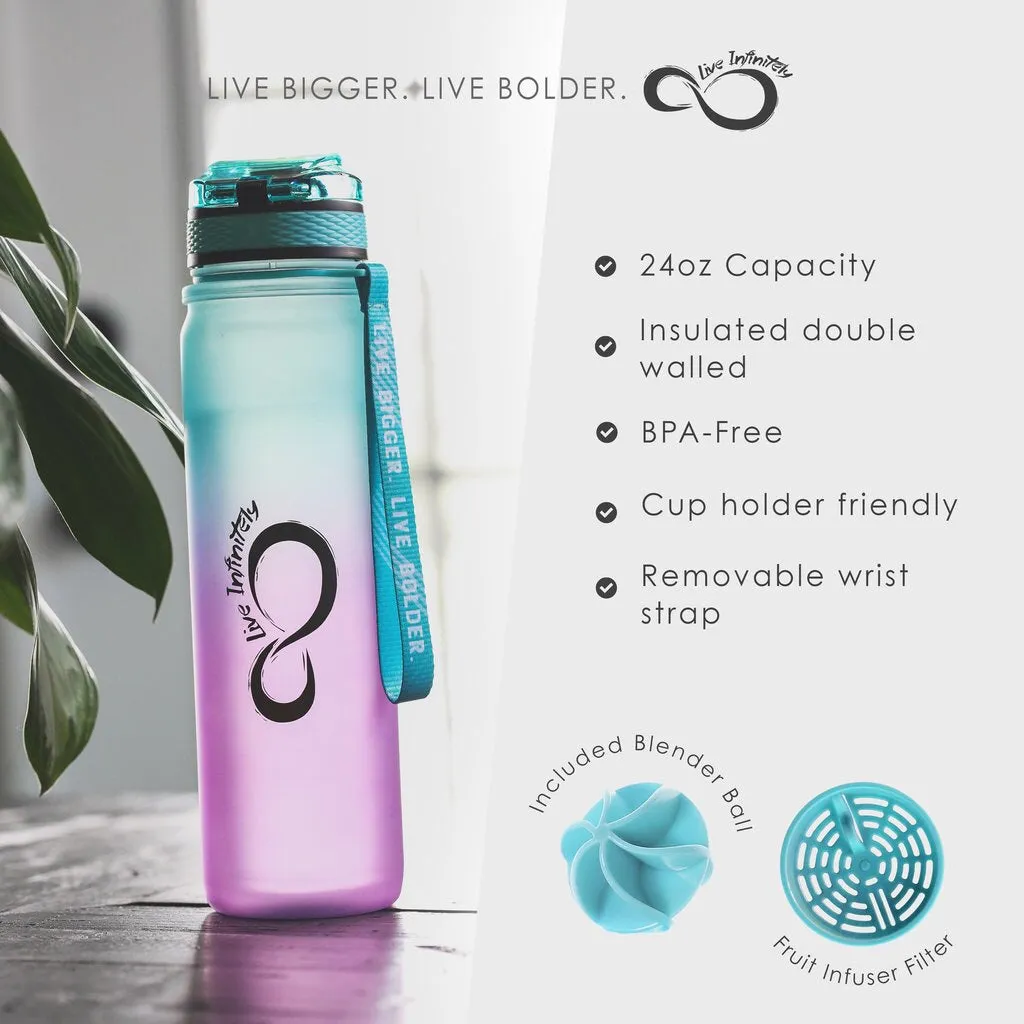 Ombré 24oz Insulated Sports Bottle