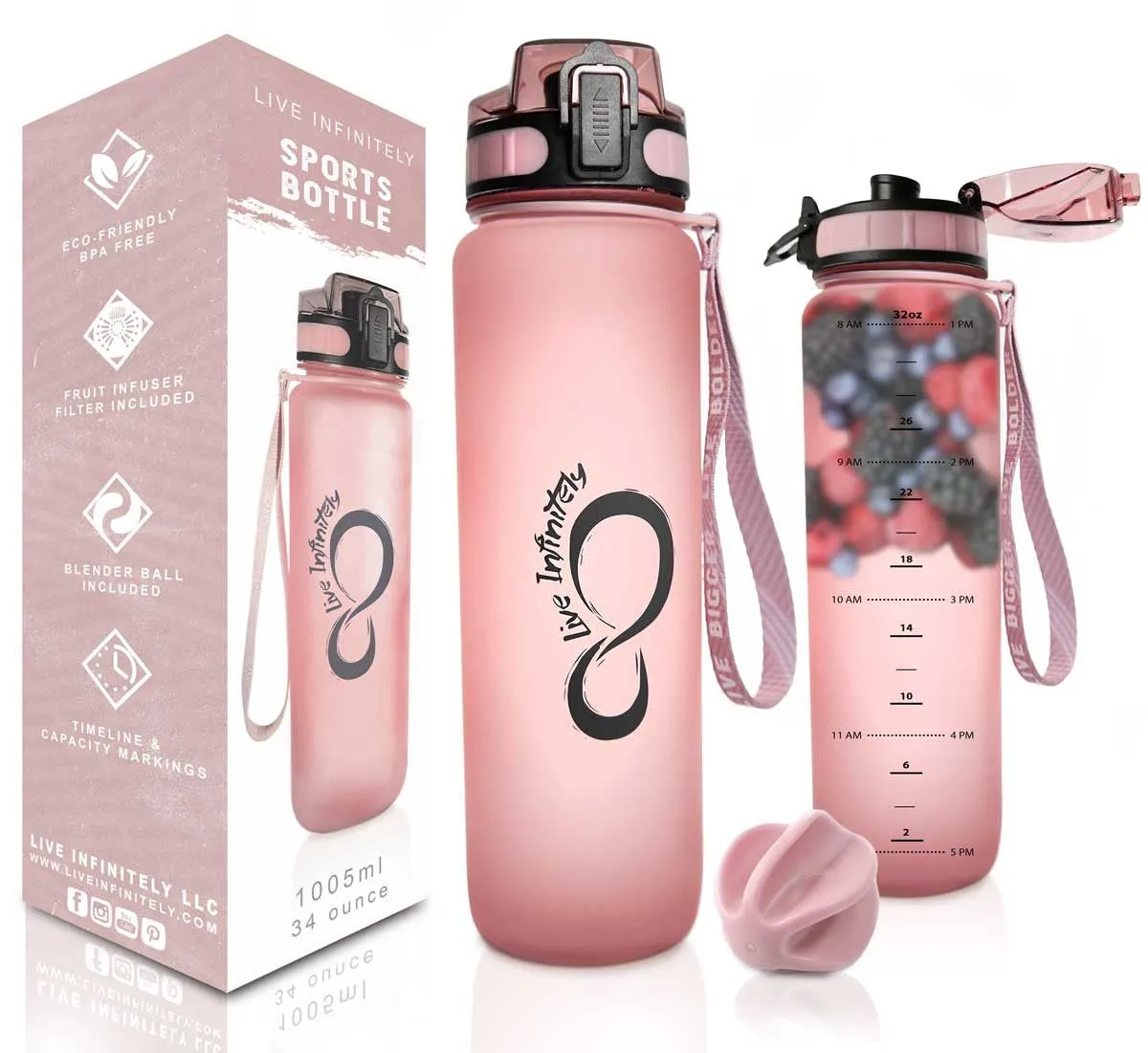 Ombré 24oz Insulated Sports Bottle