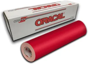 Oracal 631 Exhibition Cal Matte Finish - 12" x 5yd - Red 031
