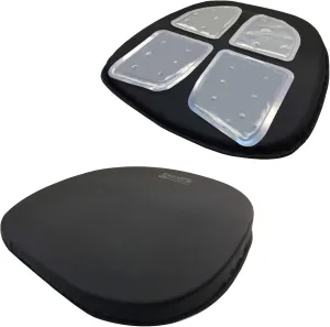 Original Seat Cushion - Liquicell Membrane Technology for Pressure Relief, Tailbone Pain, Sciatica, Hip & Lower Back Pain - Long Sitting on Car Seat, Office/Home Chair (18" W x 17" x 3")