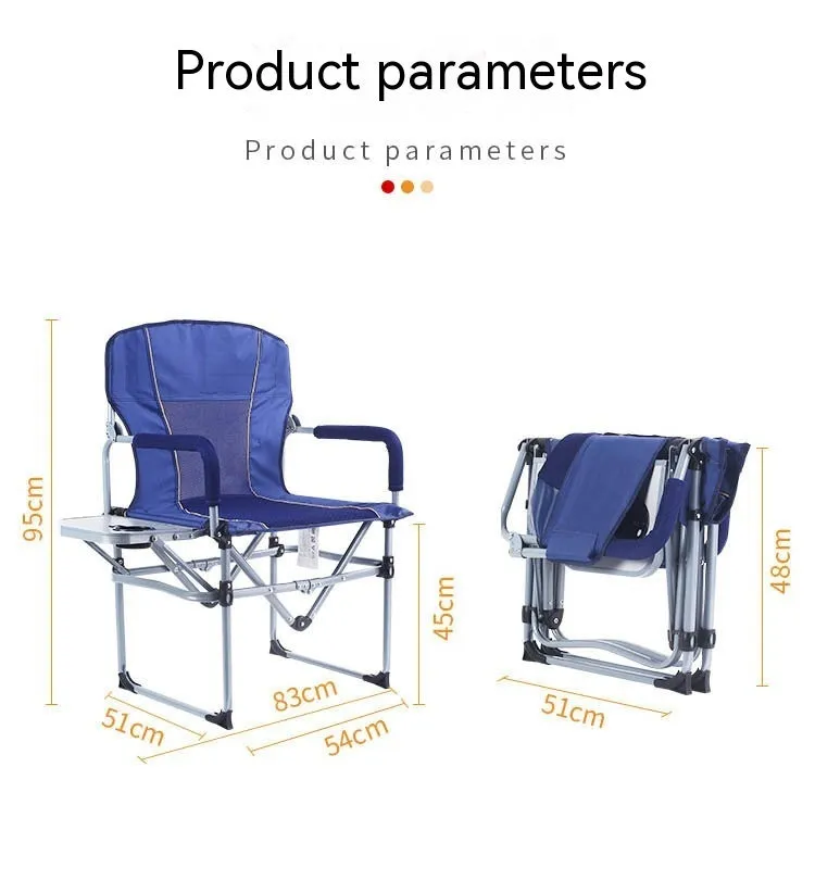 Outdoor Leisure Camping Fishing Folding Beach Chair