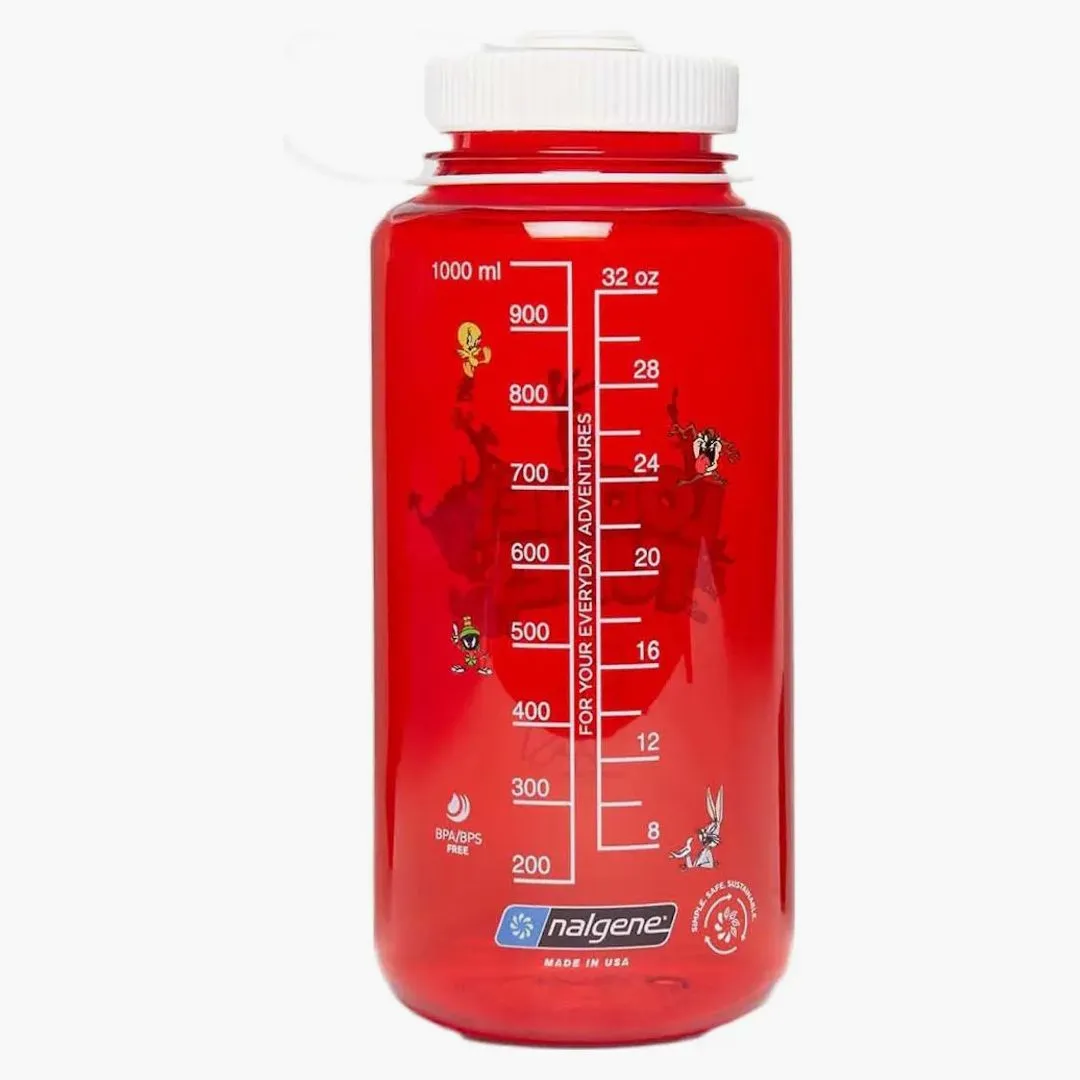 Ovo X Looney Tunes X Nalgene 32 Oz Wide Mouth Bottle Red
