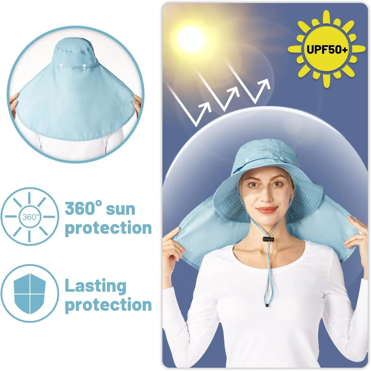 Palmyth Head Net Hat, Sun Hat Safari Hat
