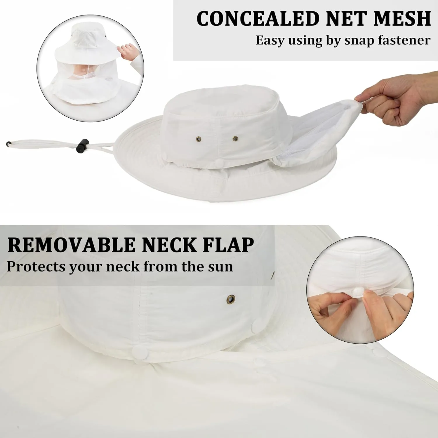 Palmyth Head Net Hat, Sun Hat Safari Hat