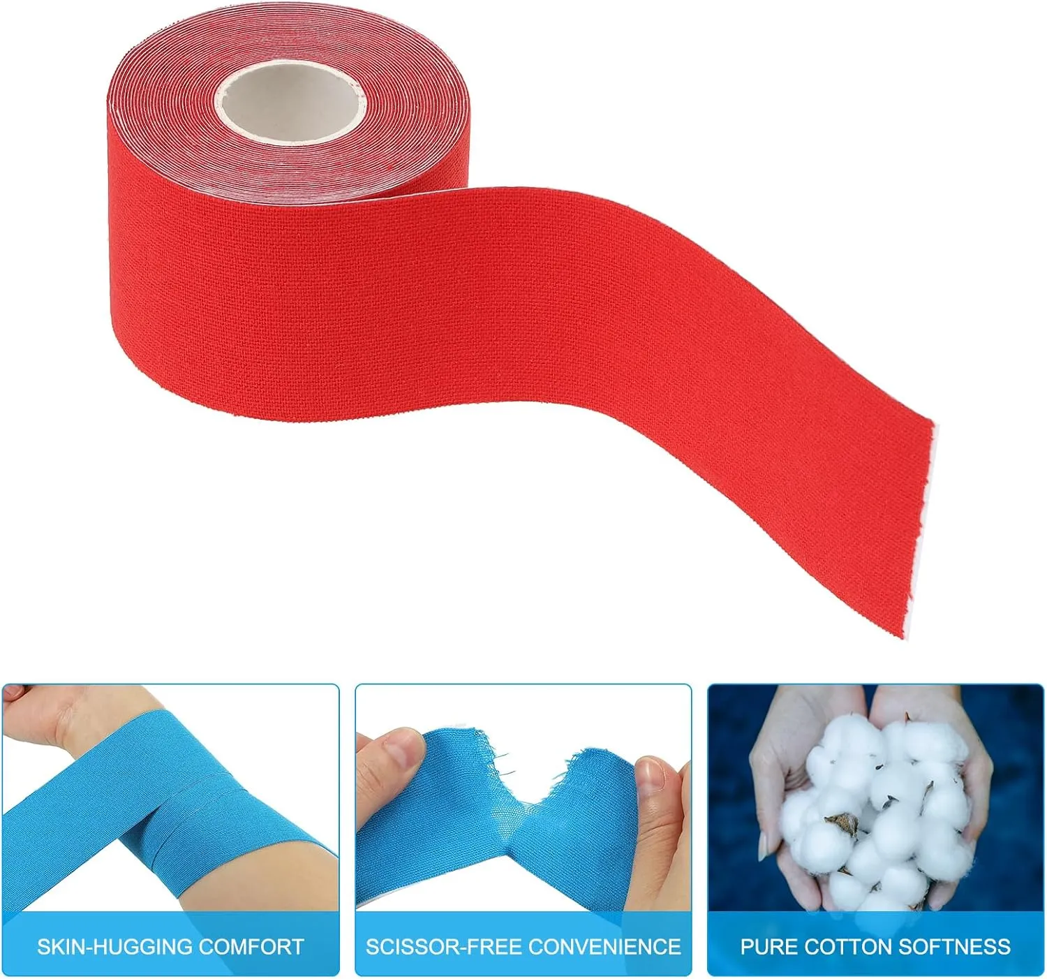 PATIKIL Aerial Hoop Tape, Athletic Tape Adhesive Non-Slip Grip Tape Yoga Rig Sports Tape for Wrapping Exercises Gymnastics
